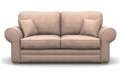 Heart of House Chedworth 2 Seater Fabric Sofa Bed - Old Rose